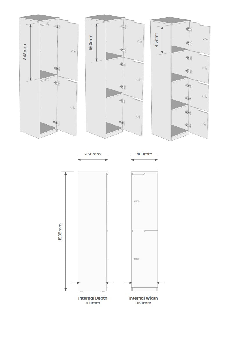 Smart Commercial Lockers